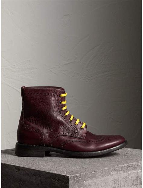 burberry brogue boots mens|Burberry Limited.